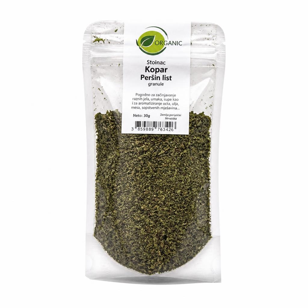 STOINAC KOPAR, PERŠIN LIST granule 30g - Akcija u trgovini Konzum