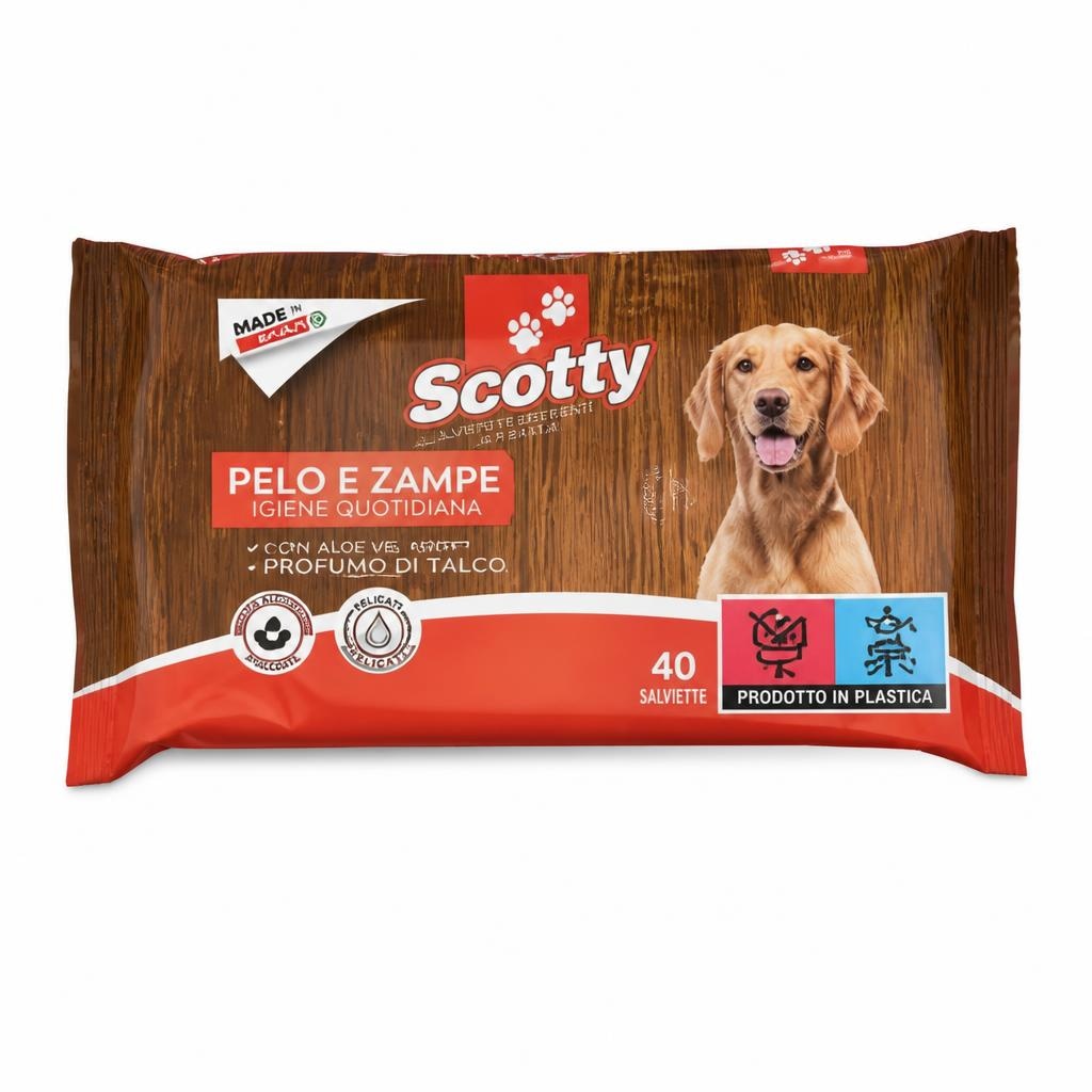 Scotty vlažne maramice za pse 40/1 - Akcija u trgovini Spar