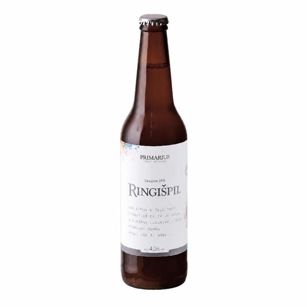 PRIMARIUS Pivo Ringišpil ili English porter 0,5 L - Akcija u trgovini Kaufland