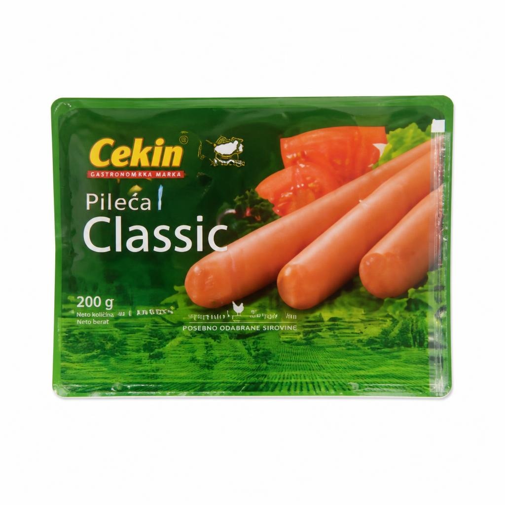 Cekin pileća hrenovka Classic 200 g Akcija u trgovini Žabac