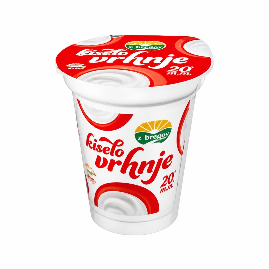 Vindija 'z bregov Kiselo vrhnje 200 ml Akcija u trgovini Ribola