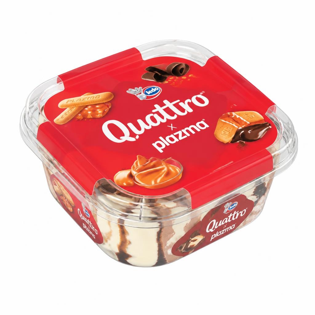 Sladoled Quattro 1500 - 1650 ml Akcija u trgovini KTC
