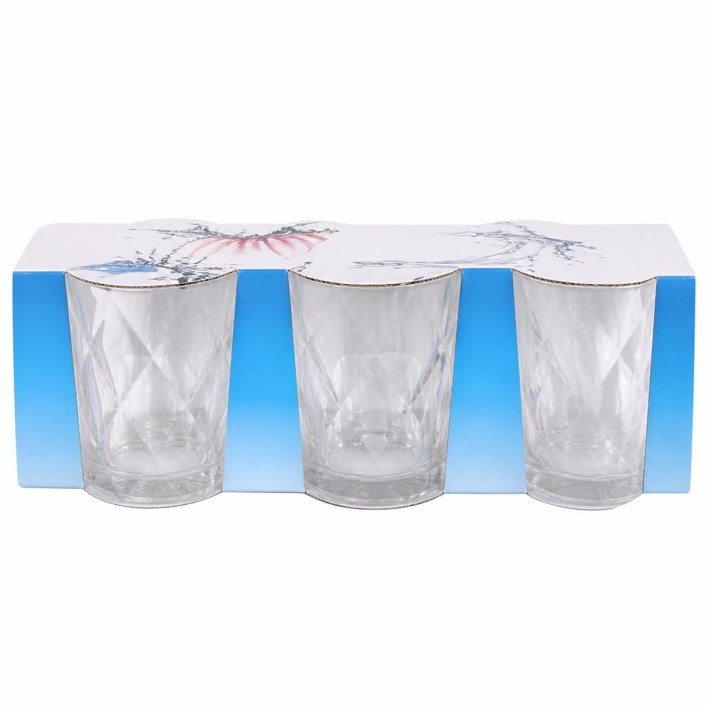 Set staklenih čaša 3x 300 ml Akcija u trgovini Plodine