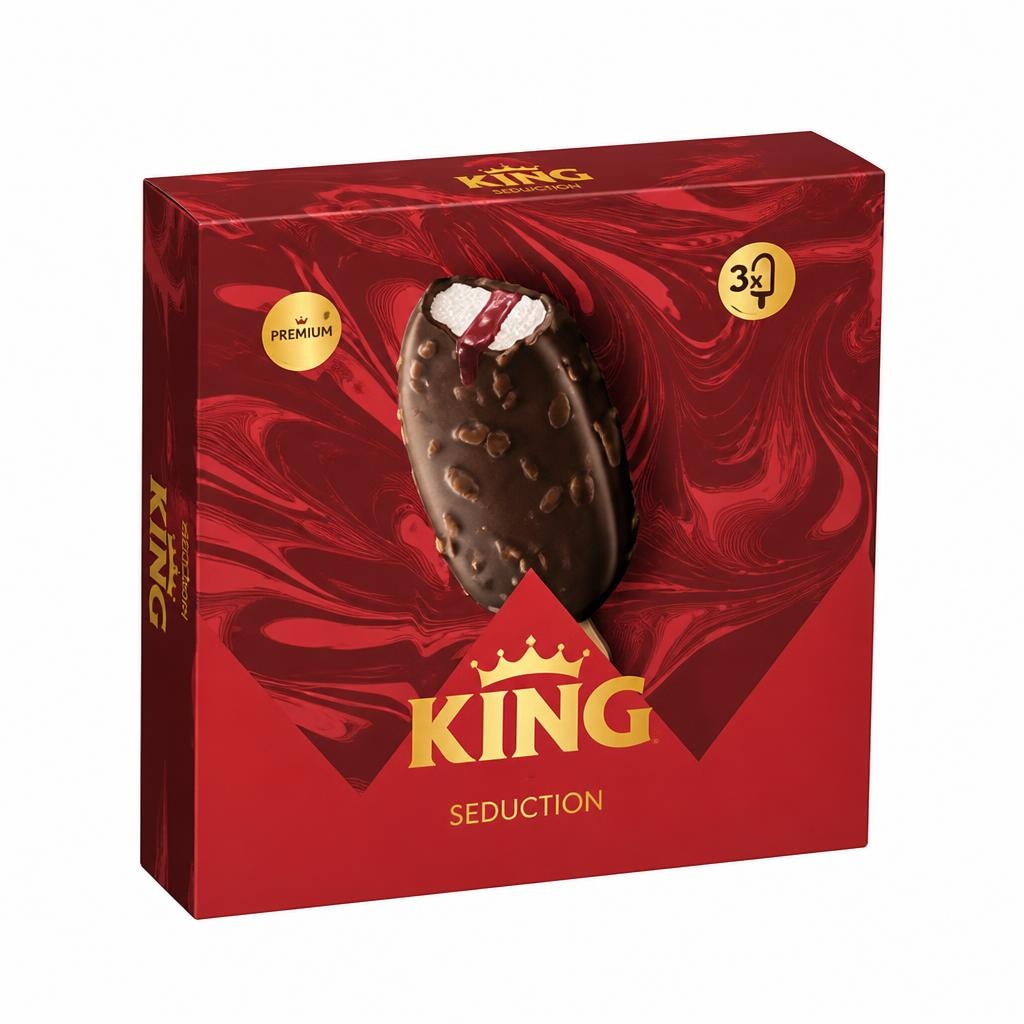 King sladoled 3x100, 300ml Akcija u trgovini Konzum