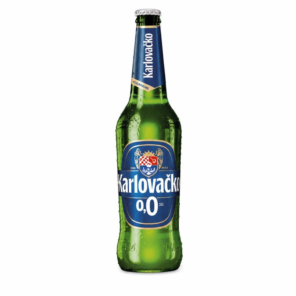 Karlovačko Pivo bezalkoholno 0,5 l Akcija u trgovini Konzum
