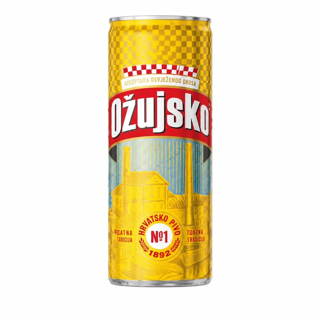 Ožujsko pivo 0,33 l Akcija u trgovini Studenac