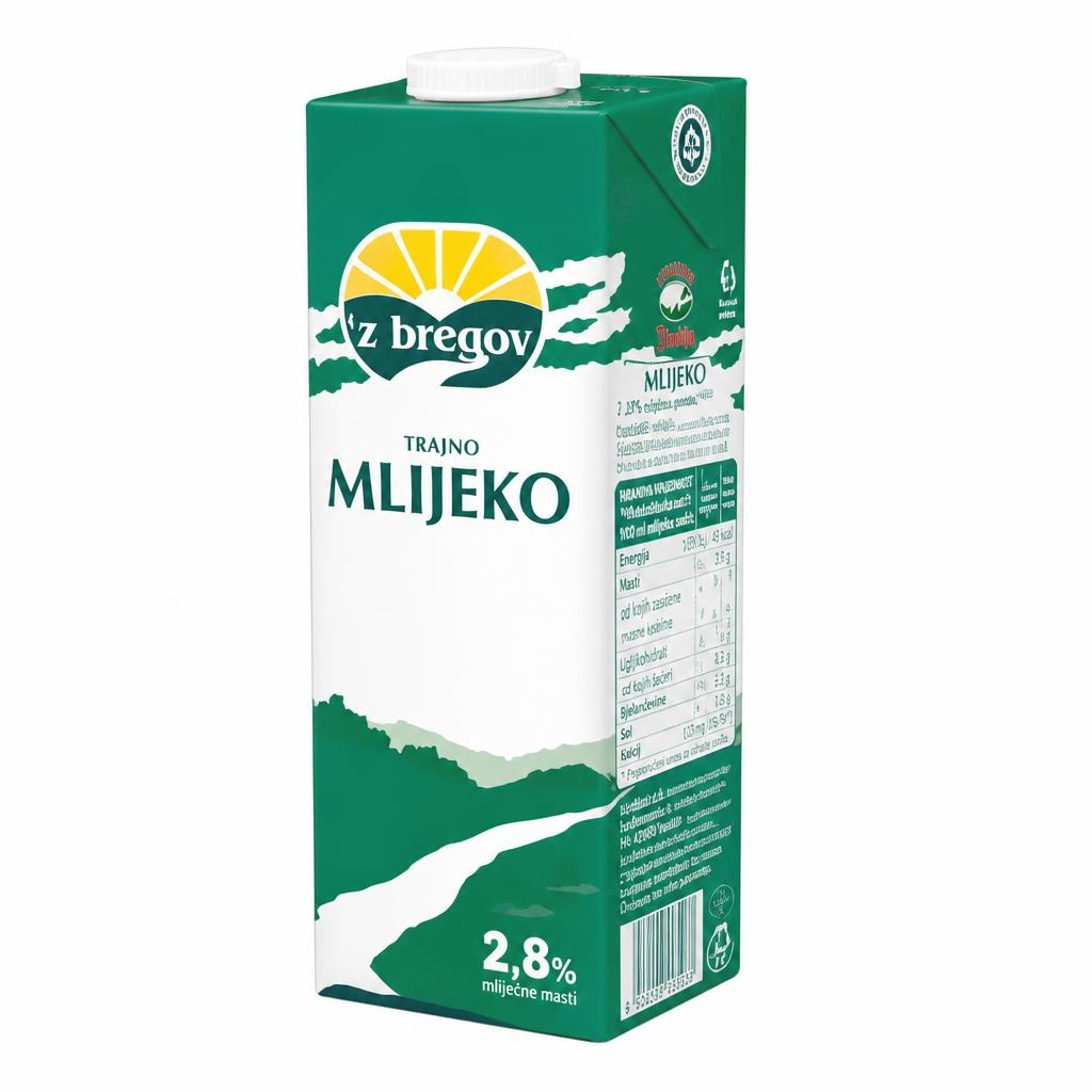 Trajno mlijeko 1 l Vindija - Akcija u trgovini KTC