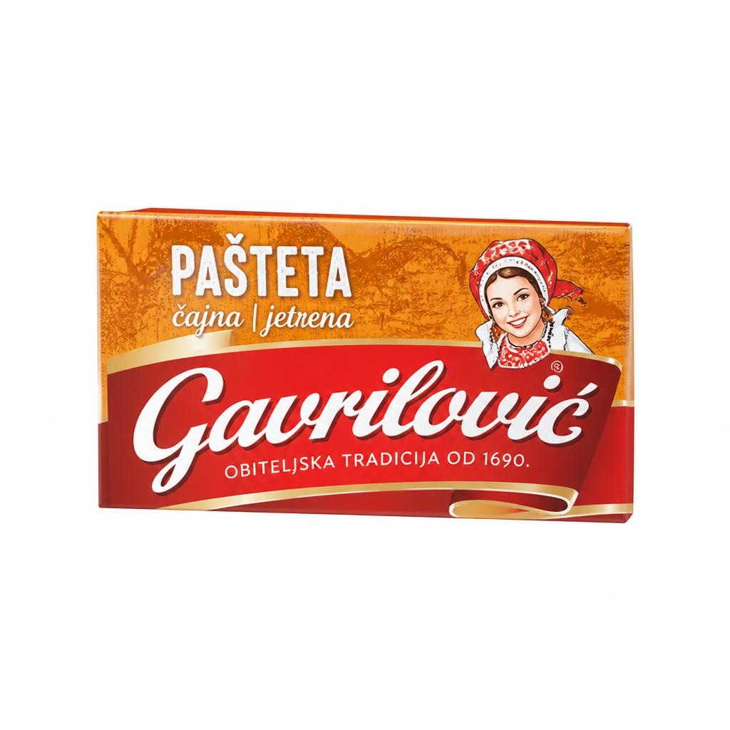 Gavrilović pašteta 4 x 100 g Akcija u trgovini Plodine