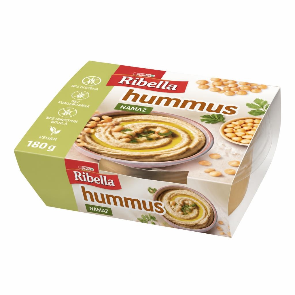 Namaz hummus Ribella 180 g do 200 g Akcija u trgovini Spar