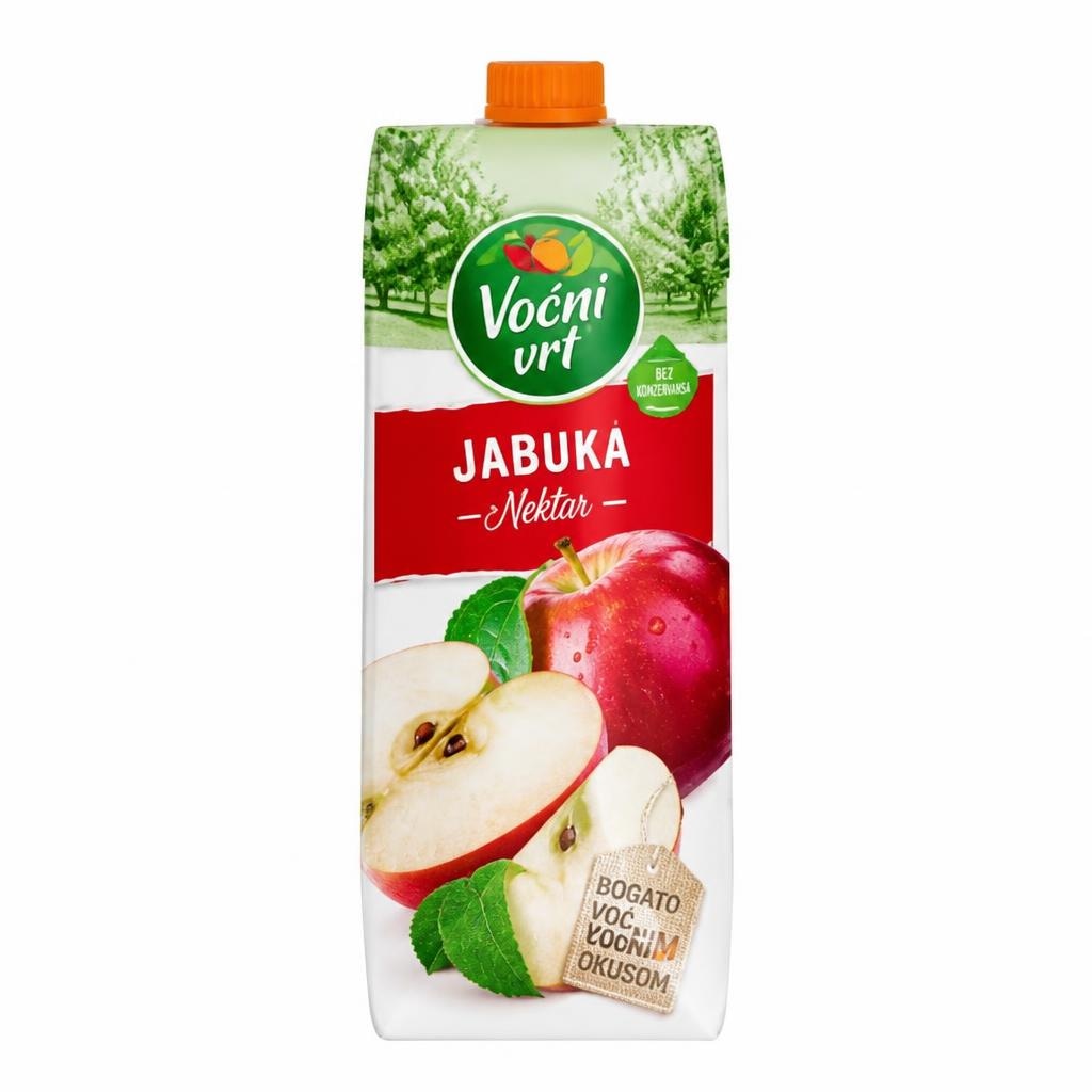 Voćni vrt nektar jabuka 1 l Akcija u trgovini Studenac