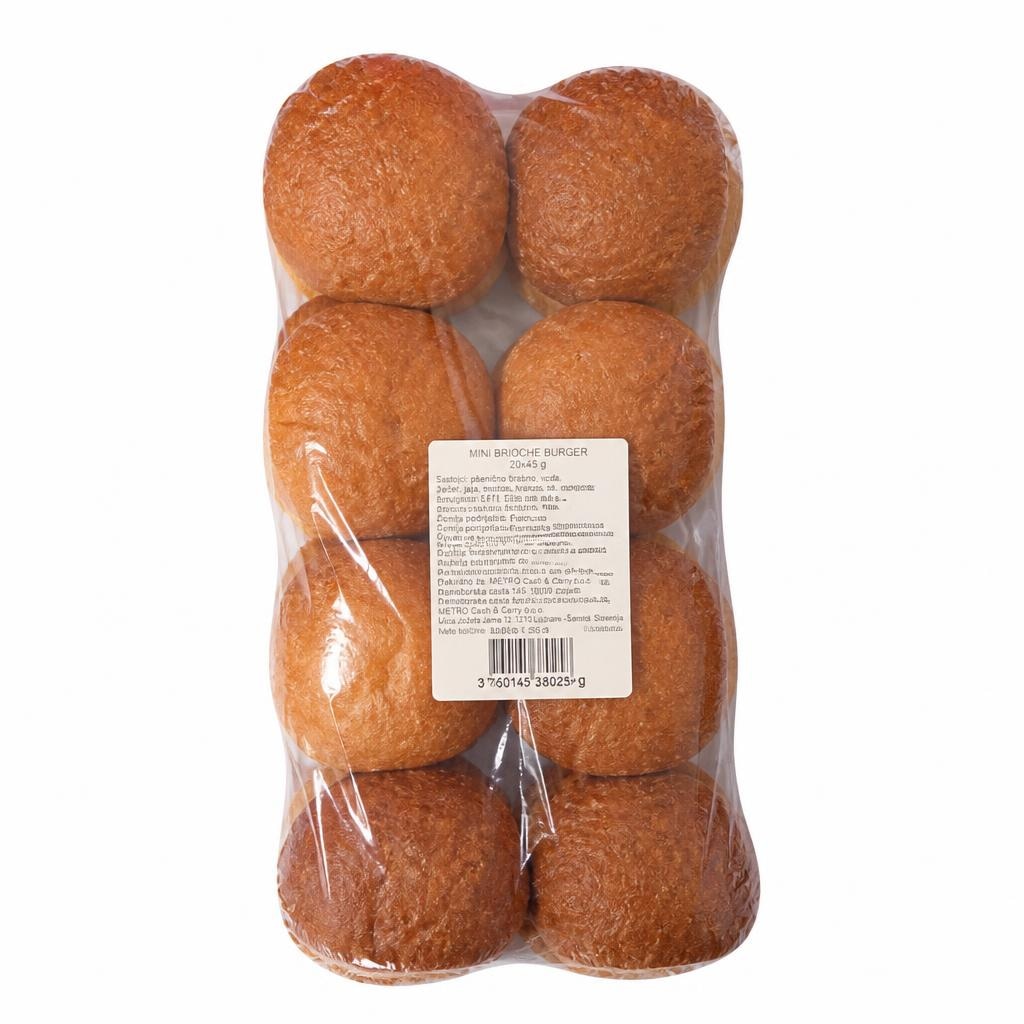 Mini brioche burger 20x45 g Akcija u trgovini Metro