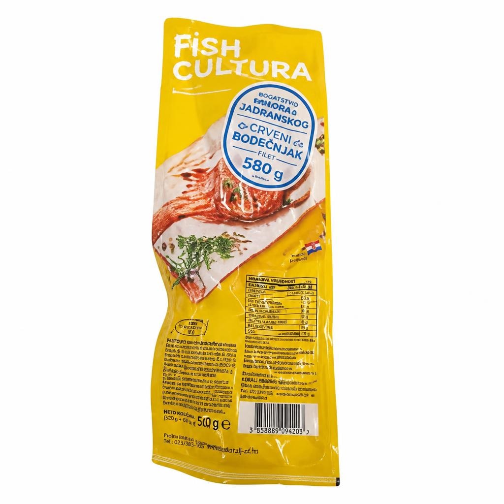 Fishcultura Crveni bodečnjak 580 g Akcija u trgovini Tommy