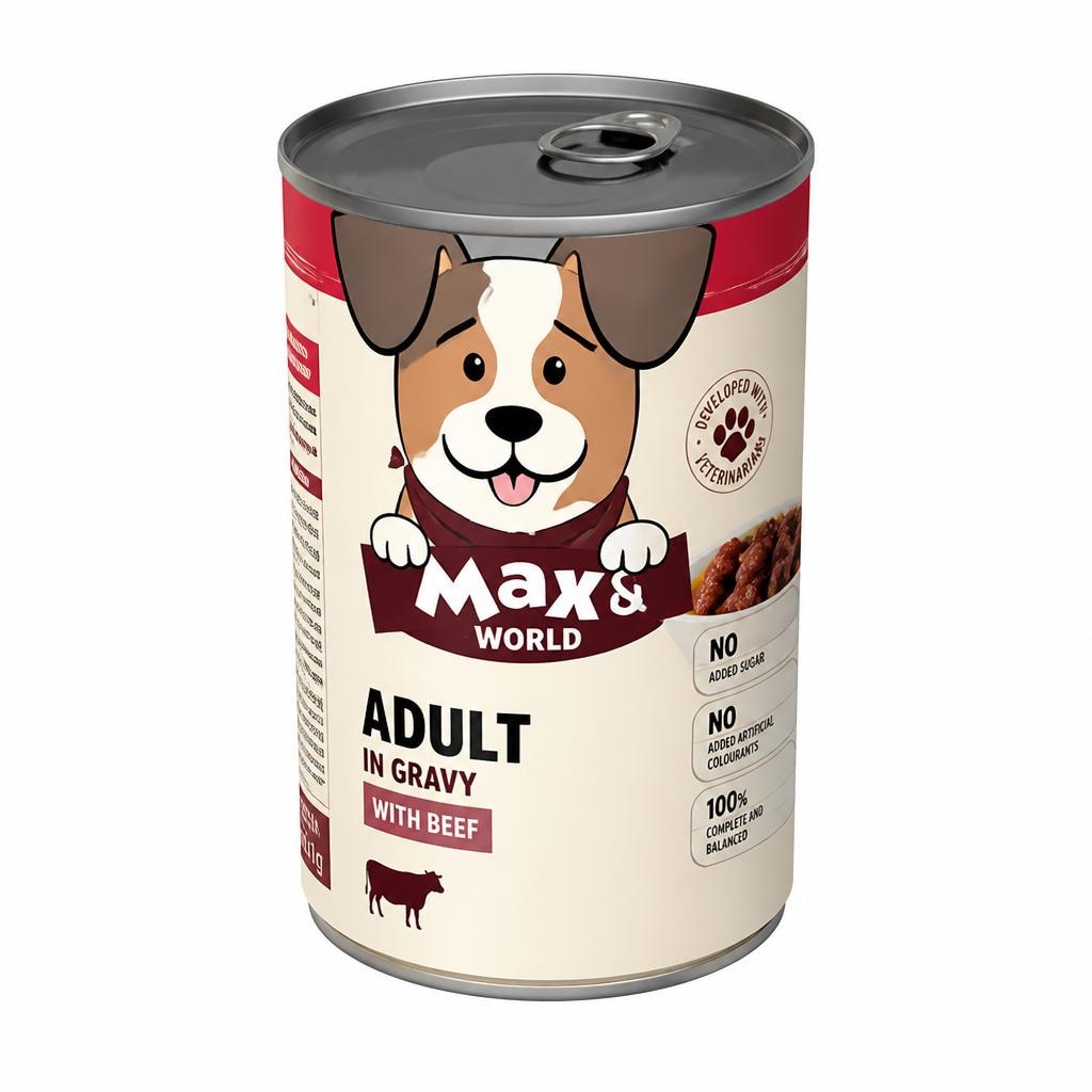 Max's World pseća hrana u umaku 1240 g Akcija u trgovini Lidl