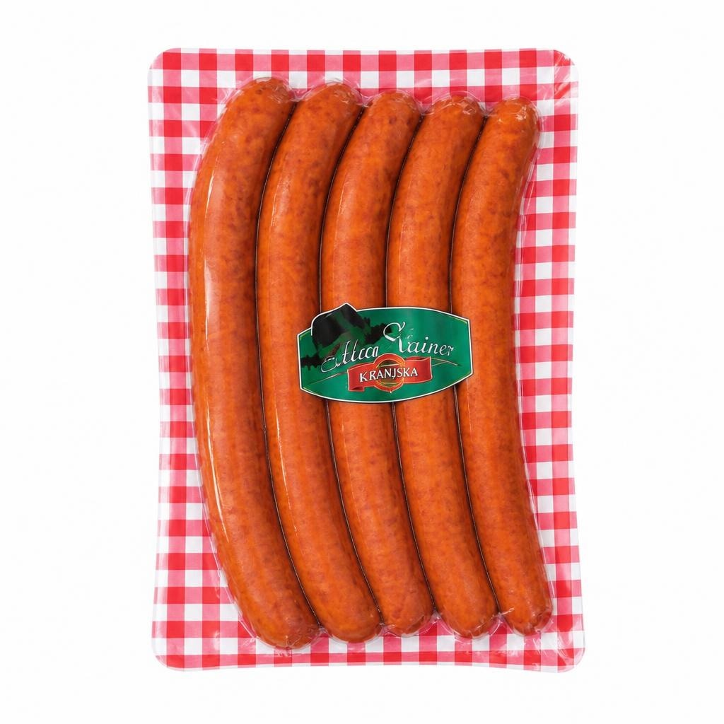 F. Krainer Kranjska sa sirom 850 g Akcija u trgovini Stanić Diskont