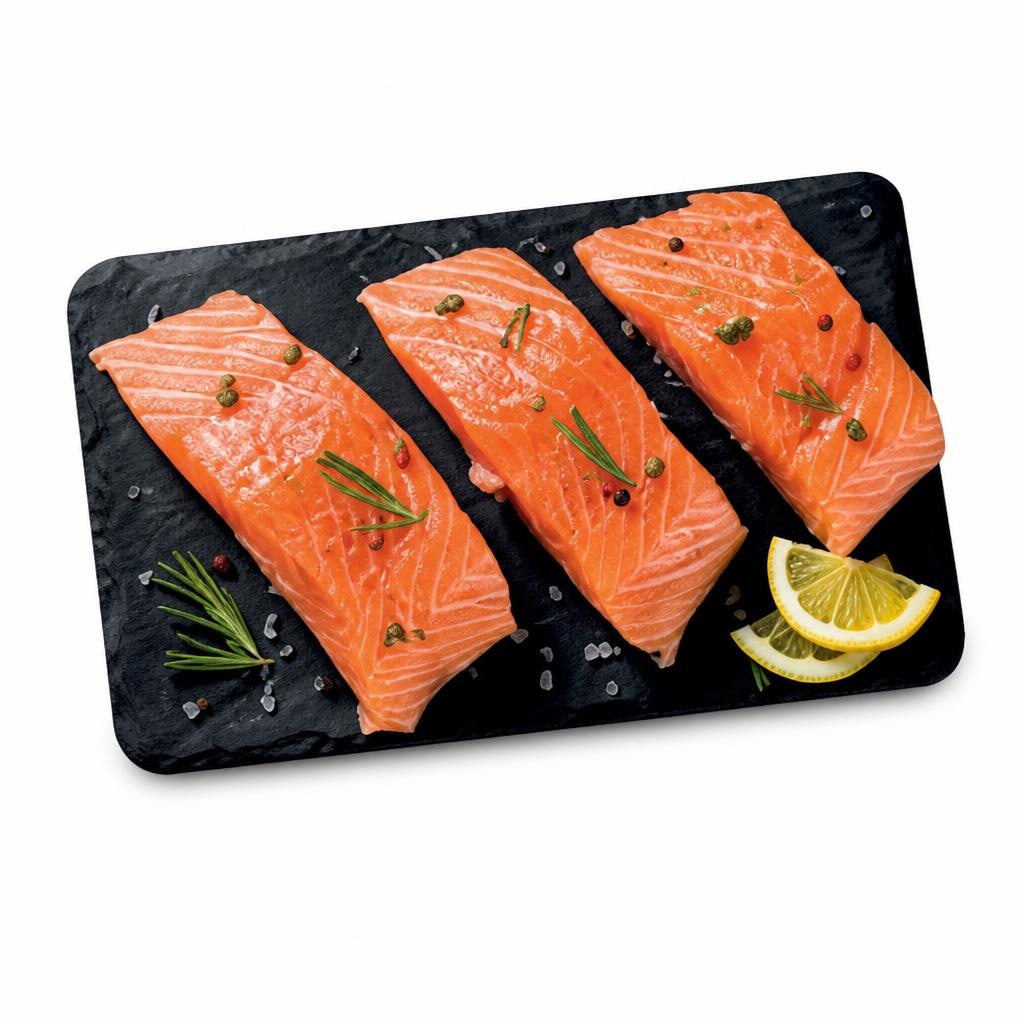 Svježi filet lososa rinfuza, 1kg Akcija u trgovini Konzum