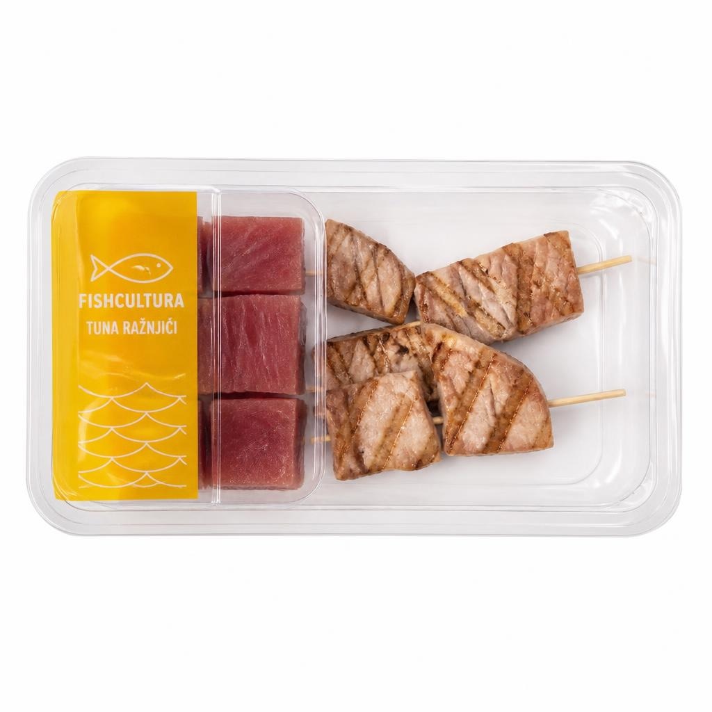 Fishcultura tuna ražnjići 500 g Akcija u trgovini Lidl