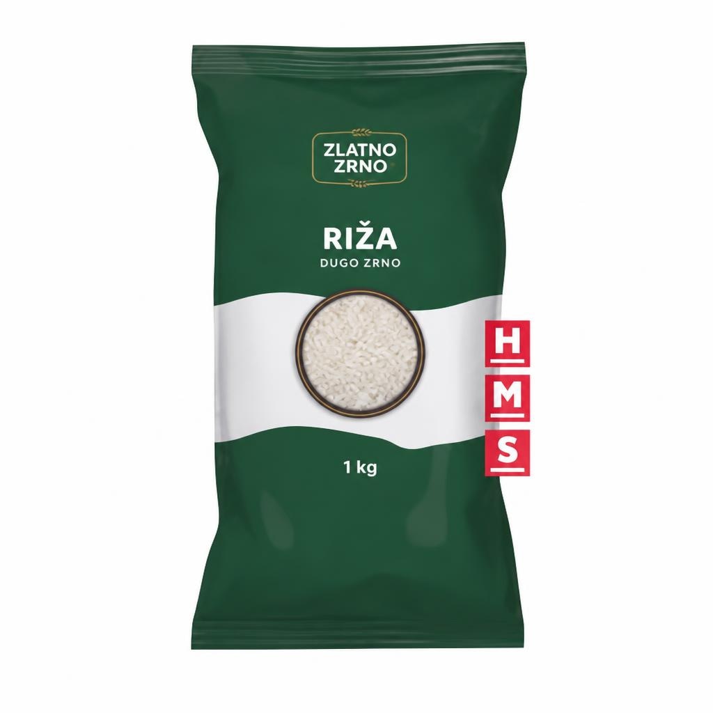 Zlatno zrno Riža 1 kg Akcija u trgovini Tommy