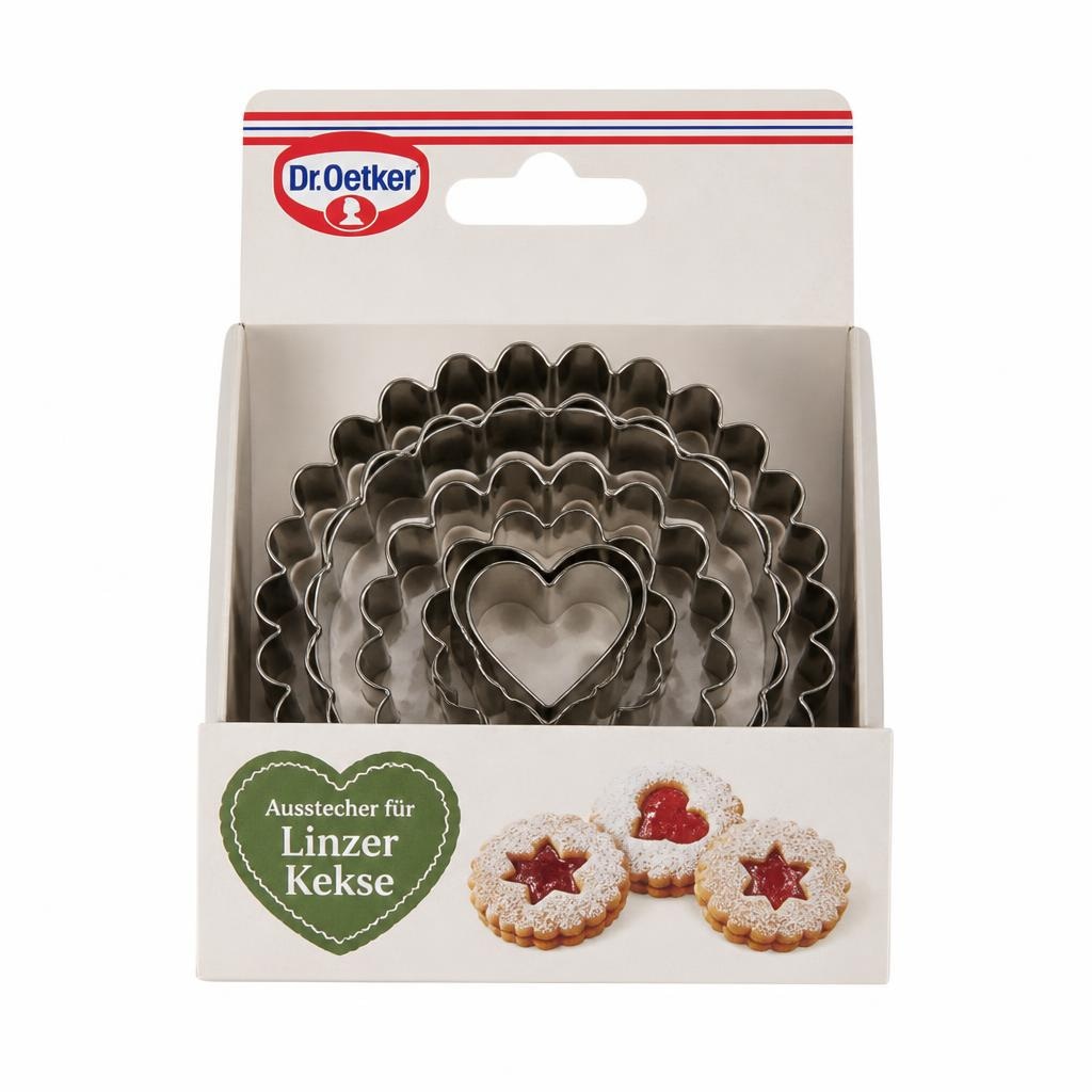 Dr. Oetker izrezivači za Linzer kekse 5 kom Akcija u trgovini Interspar