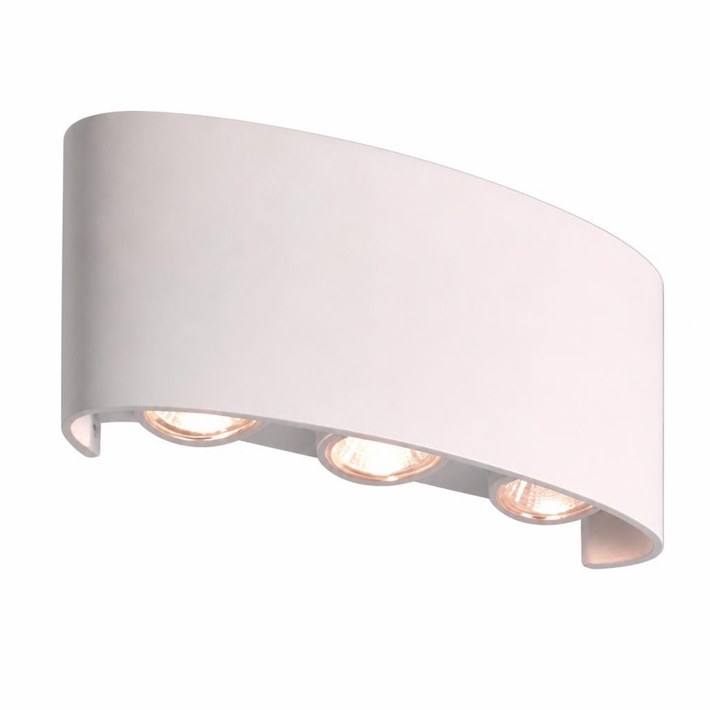 Vanjska zidna LED svjetiljka 'Lens' 17 x 4 x 8 cm Akcija u trgovini Bauhaus