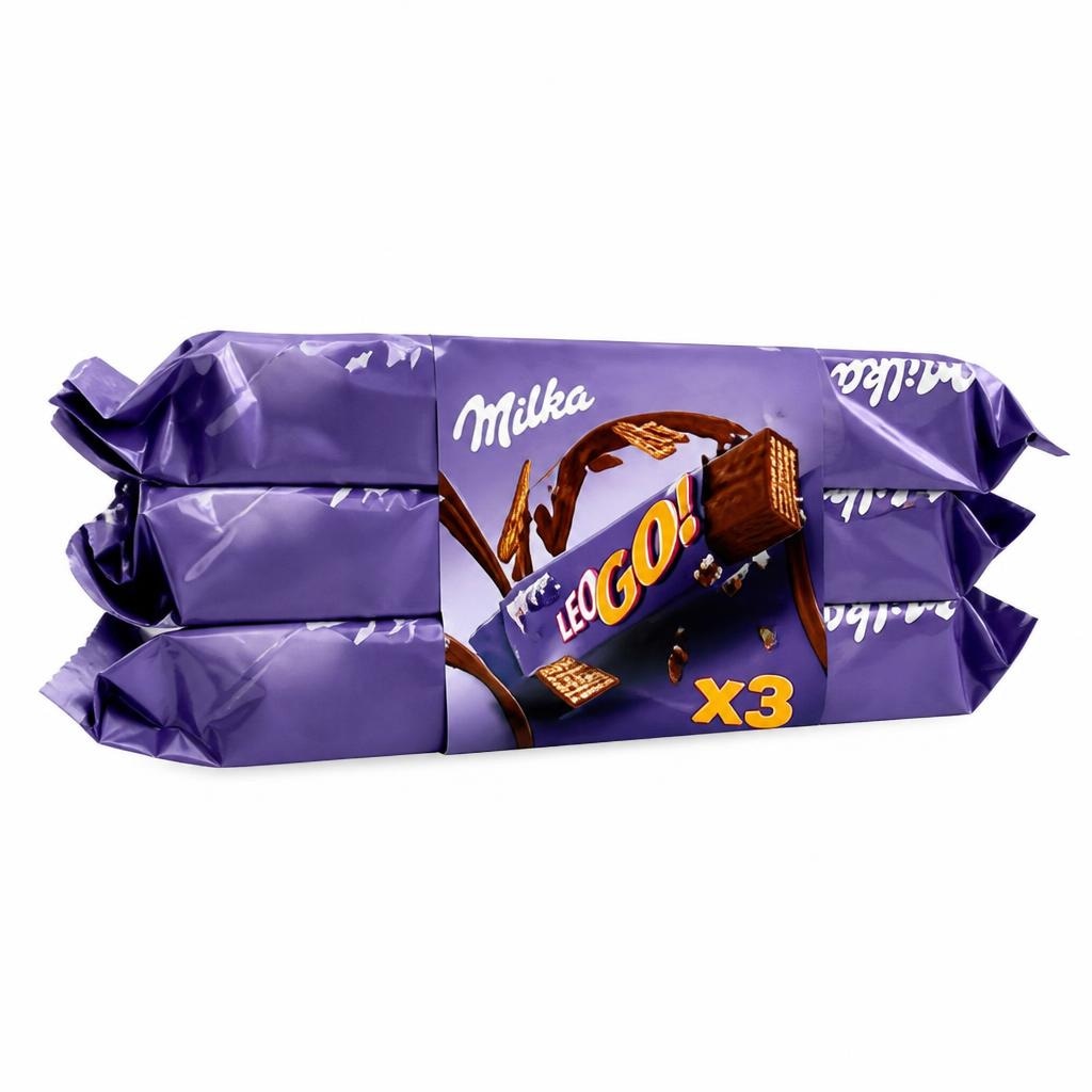 Milka Leo Go! vafel desert 3 x 48 g Akcija u trgovini Ribola