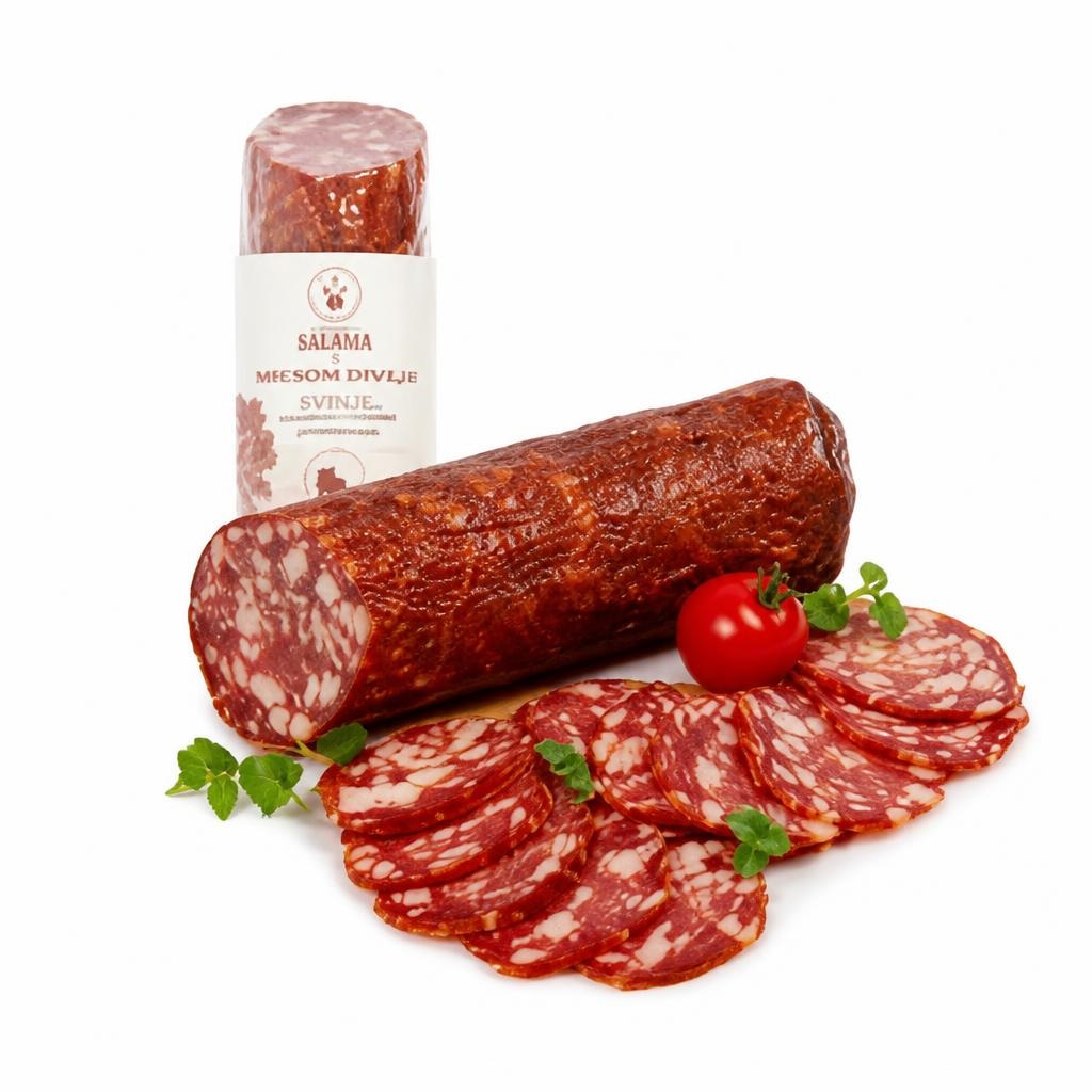 Salama s mesom divlje svinje 100 g - Akcija u trgovini Eurospin