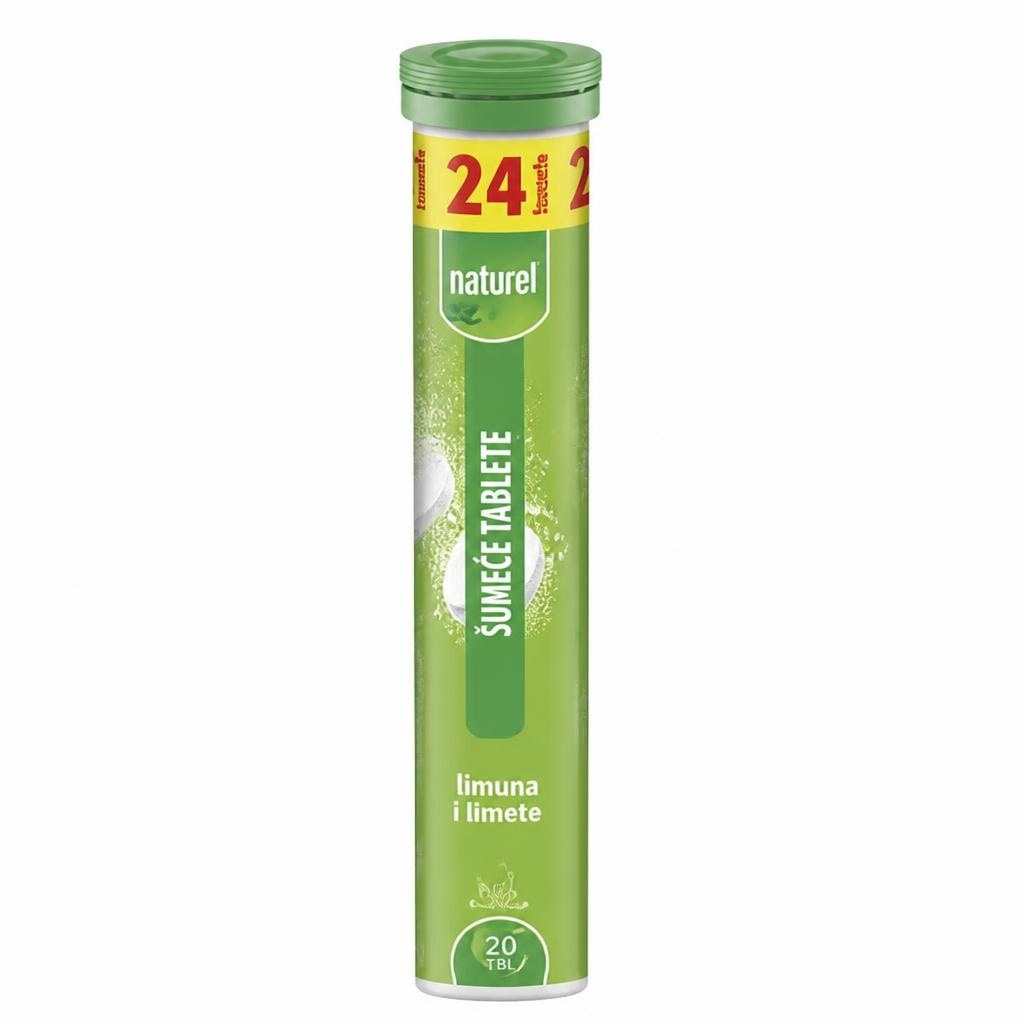 Naturel šumeće tablete 96g Akcija u trgovini Konzum
