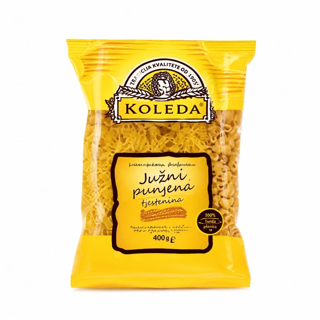 Tjestenina Koleda 400 g Akcija u trgovini Boso