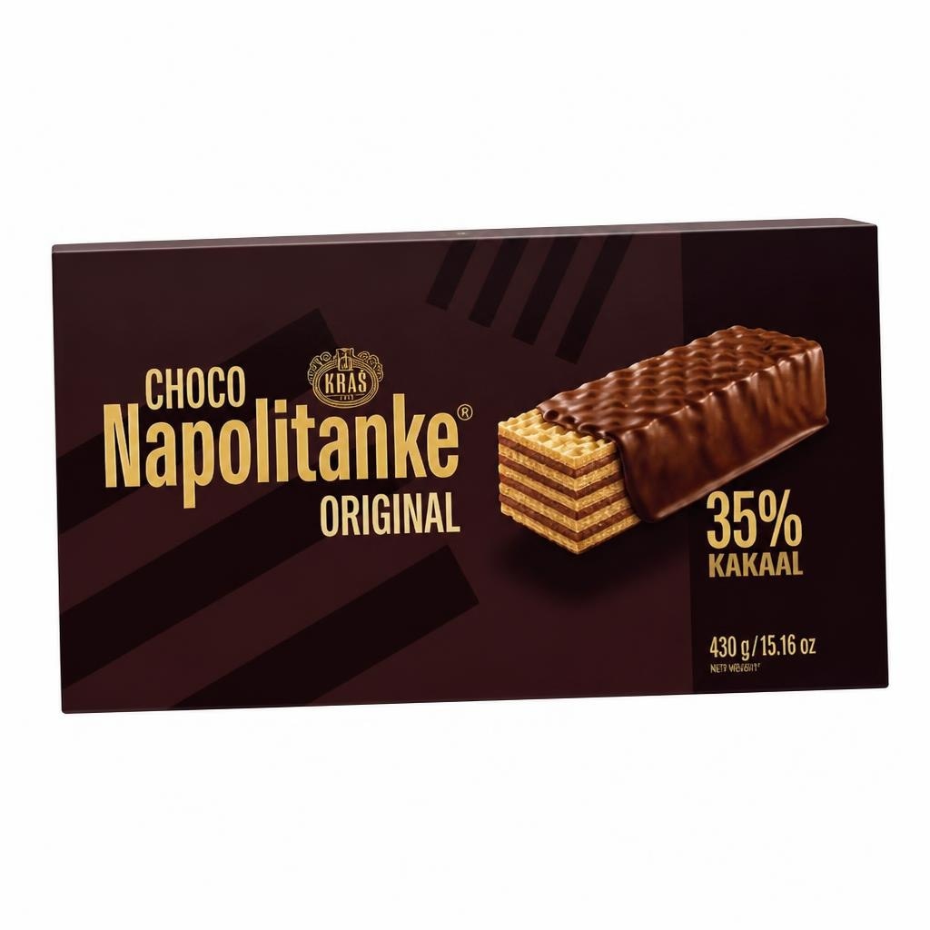 Kraš Napolitanke 430 g Akcija u trgovini Tommy