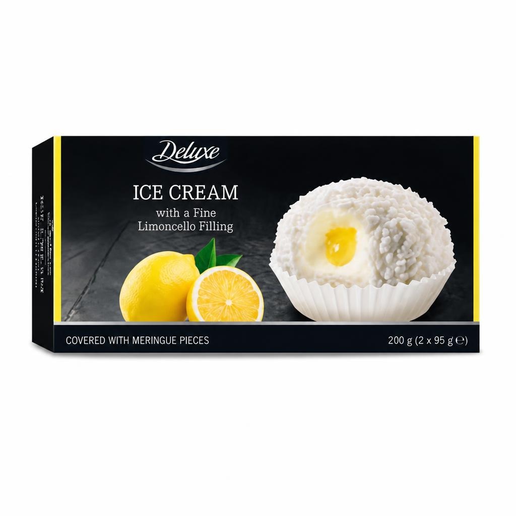 Limoncello sladoled 2 x 95 g Deluxe Akcija u trgovini Lidl