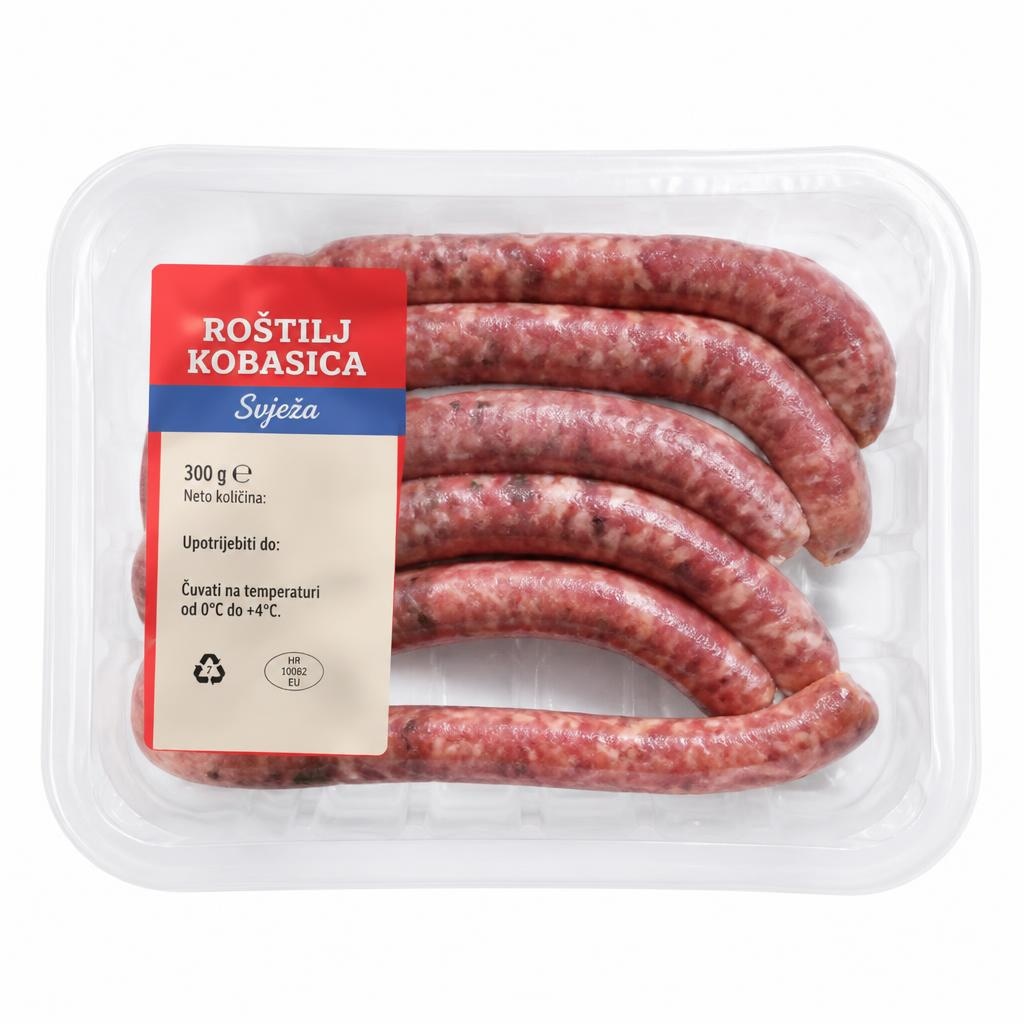 Svježa roštilj kobasica cca 400 g - Akcija u trgovini Lidl