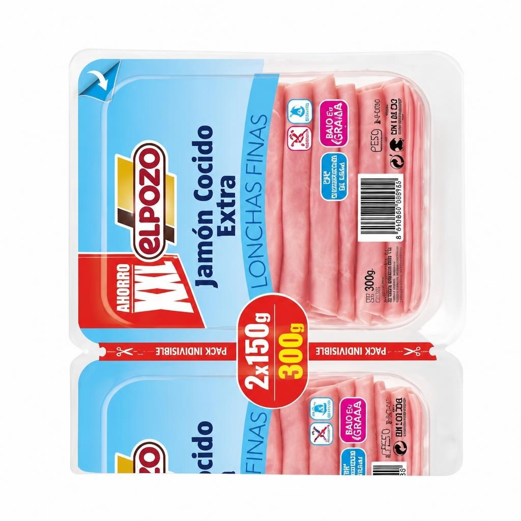 El Pozo Kuhana šunka XXL 2x150g - Akcija u trgovini Žabac