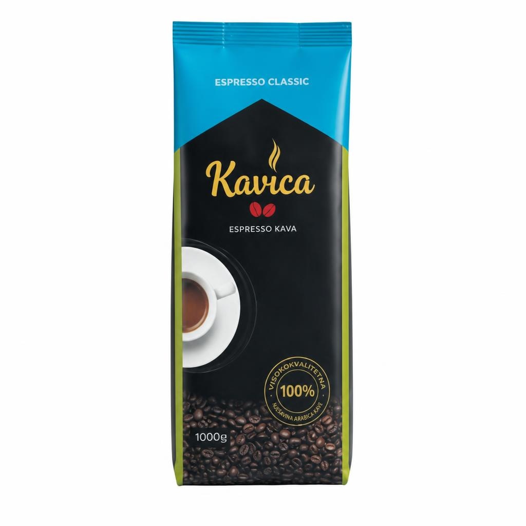 Kava u zrnu Espresso Kavica 1 kg Akcija u trgovini KTC