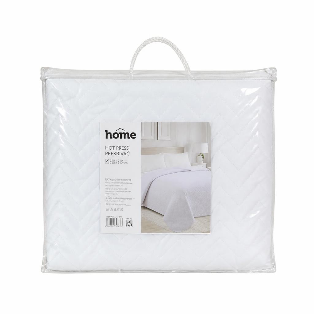 Home Hot Press prekrivač 220x240cm, kom Akcija u trgovini Konzum