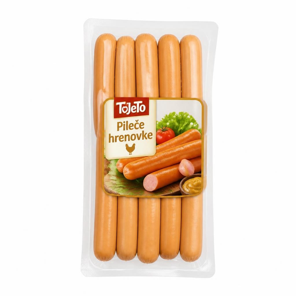 ToLeTo pileće hrenovke 300 g Akcija u trgovini Gavranović