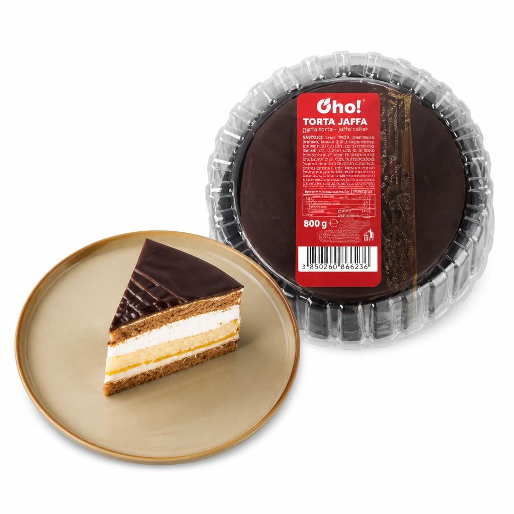 OHO! Jaffa torta 800 g Akcija u trgovini Plodine