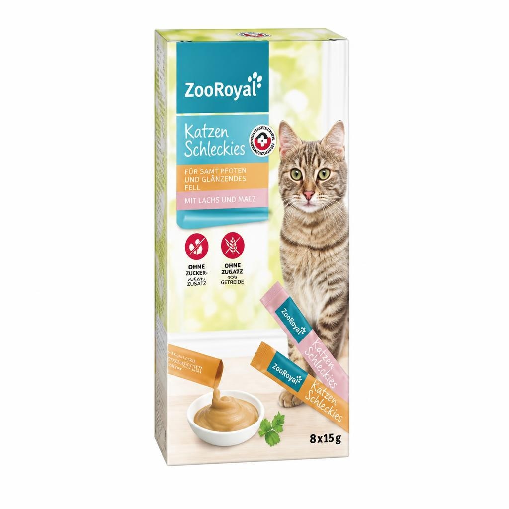 ZooRoyal Poslastica za mačke Katzen Schleckies 8x15 g - Akcija u trgovini Bipa