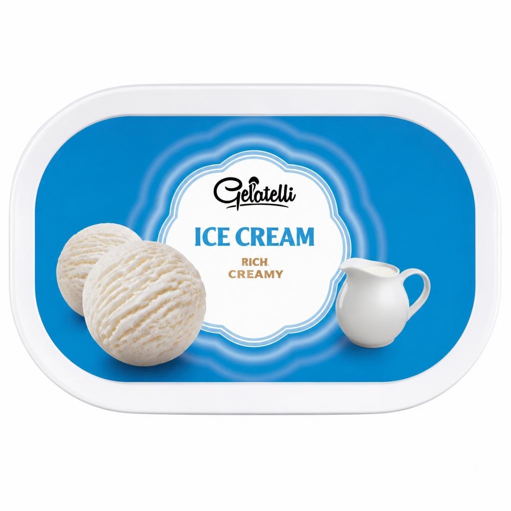 Gelatelli Kremasti sladoled 500 g - Akcija u trgovini Lidl