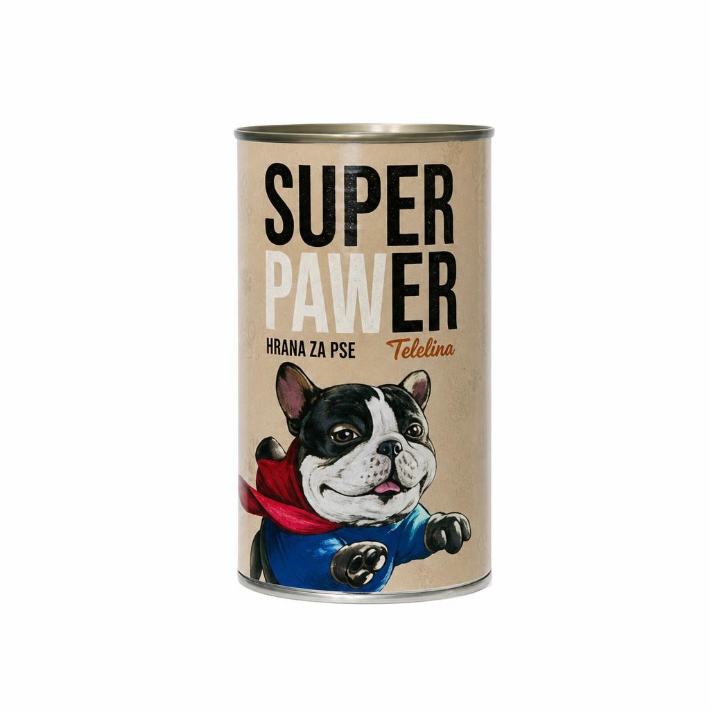 SUPER PAWER Hrana za pse 1240g - Akcija u trgovini Pivac