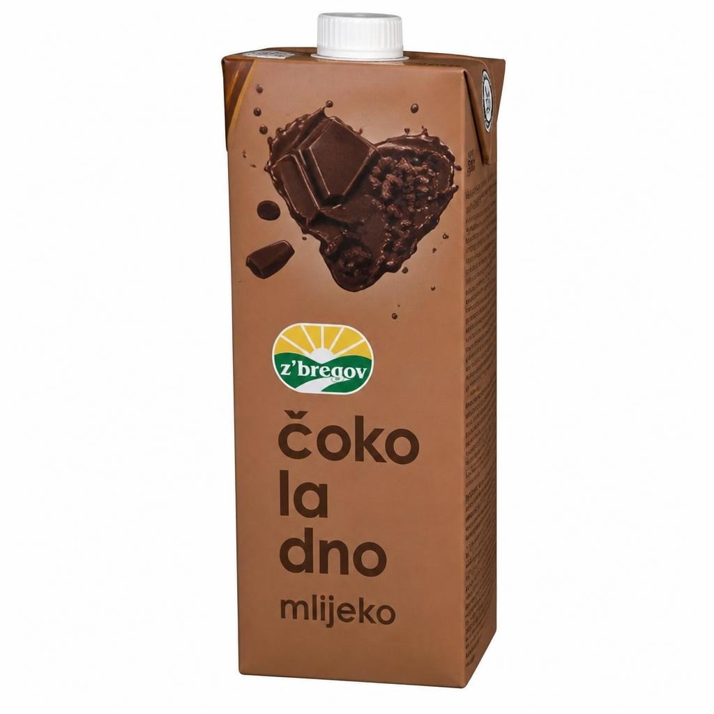 Z'bregov Čokoladno mlijeko 1 l - Akcija u trgovini Gavranović