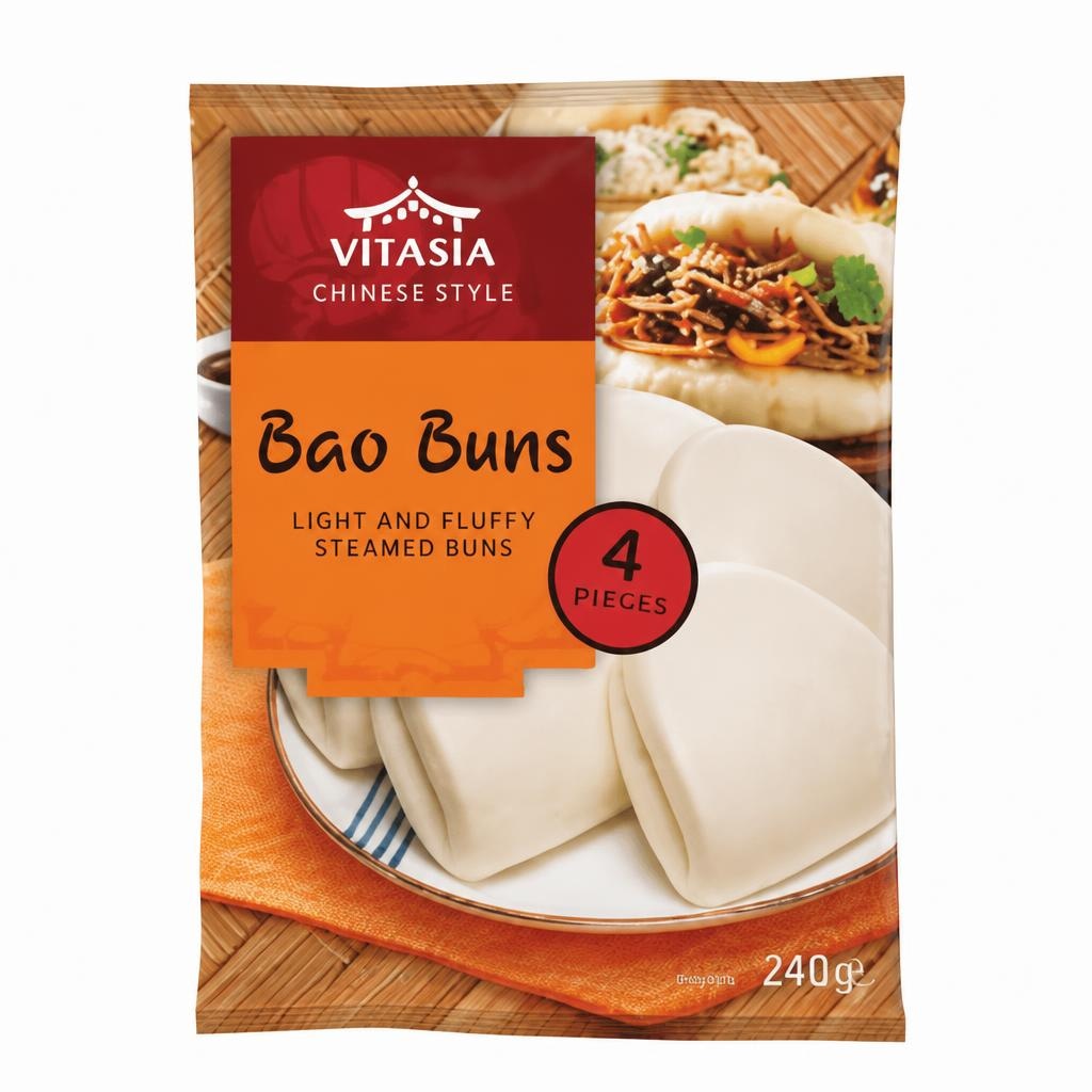 VITASIA Bao bun peciva 4 x 60 g - Akcija u trgovini Lidl