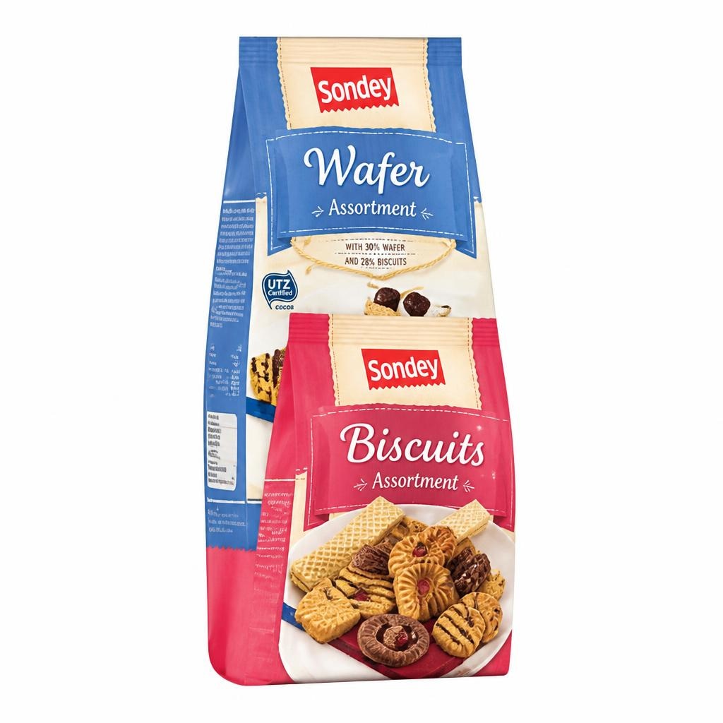SONDEY Mješavina keksa ili vafla 400 g ili 500 g Akcija u trgovini Lidl