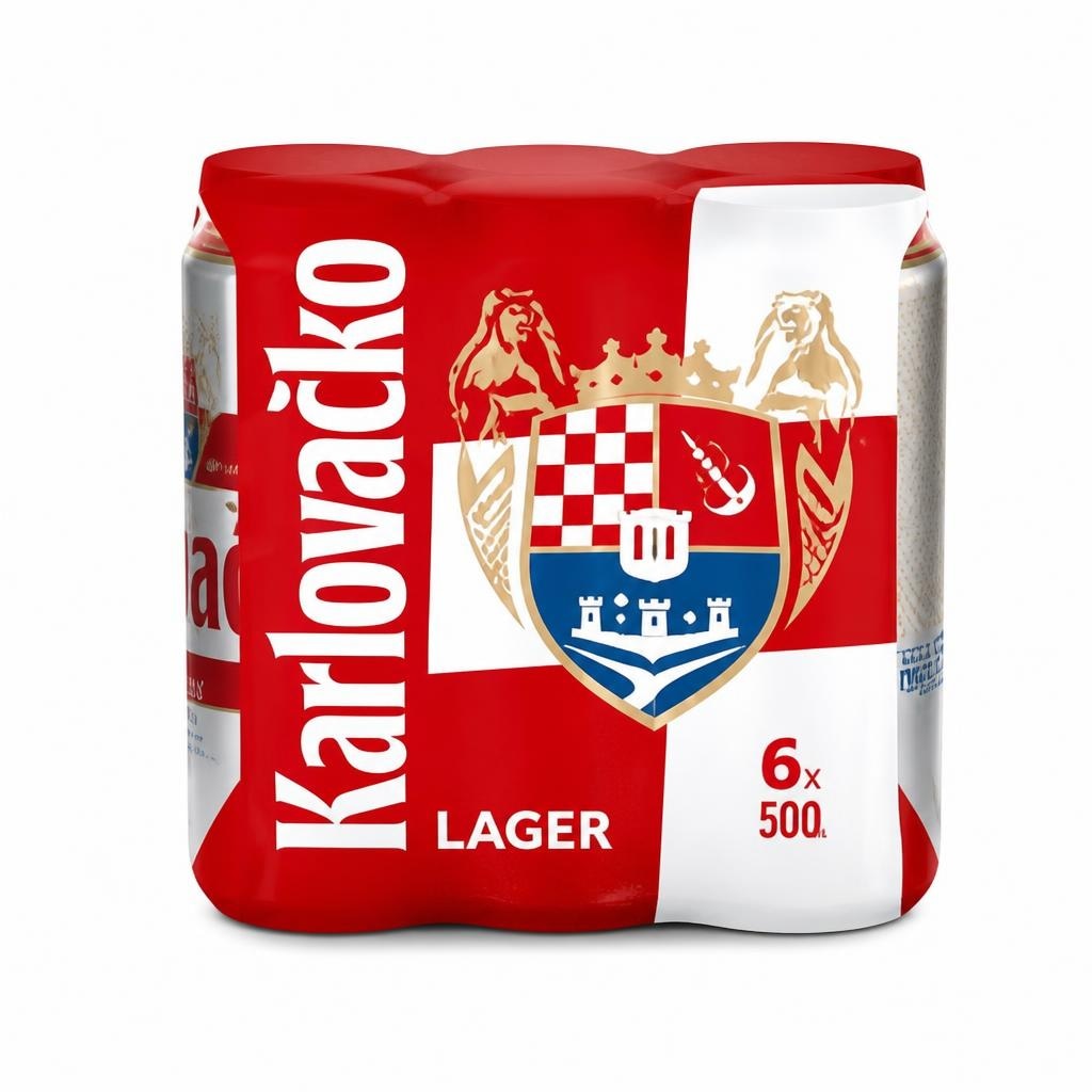 Karlovačko pivo svijetlo 6x0,5l Akcija u trgovini Konzum