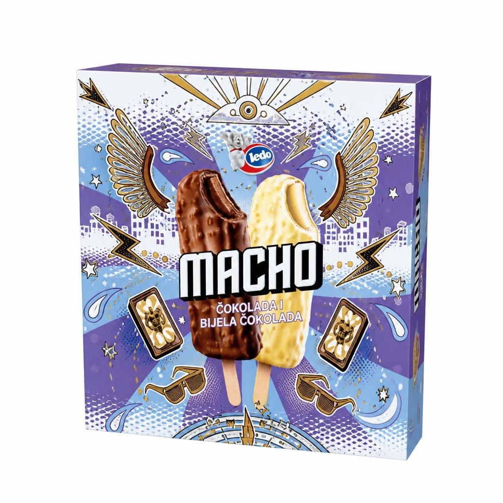 Macho, Ledo Sladoled 6 x 75 ml Akcija u trgovini Tommy