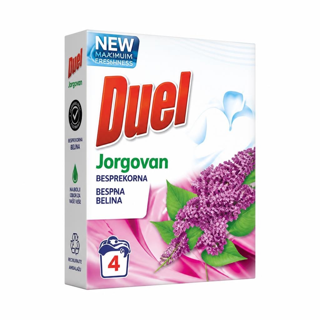 Deterdžent Duel Jorgovan 4 pranja Akcija u trgovini Boso