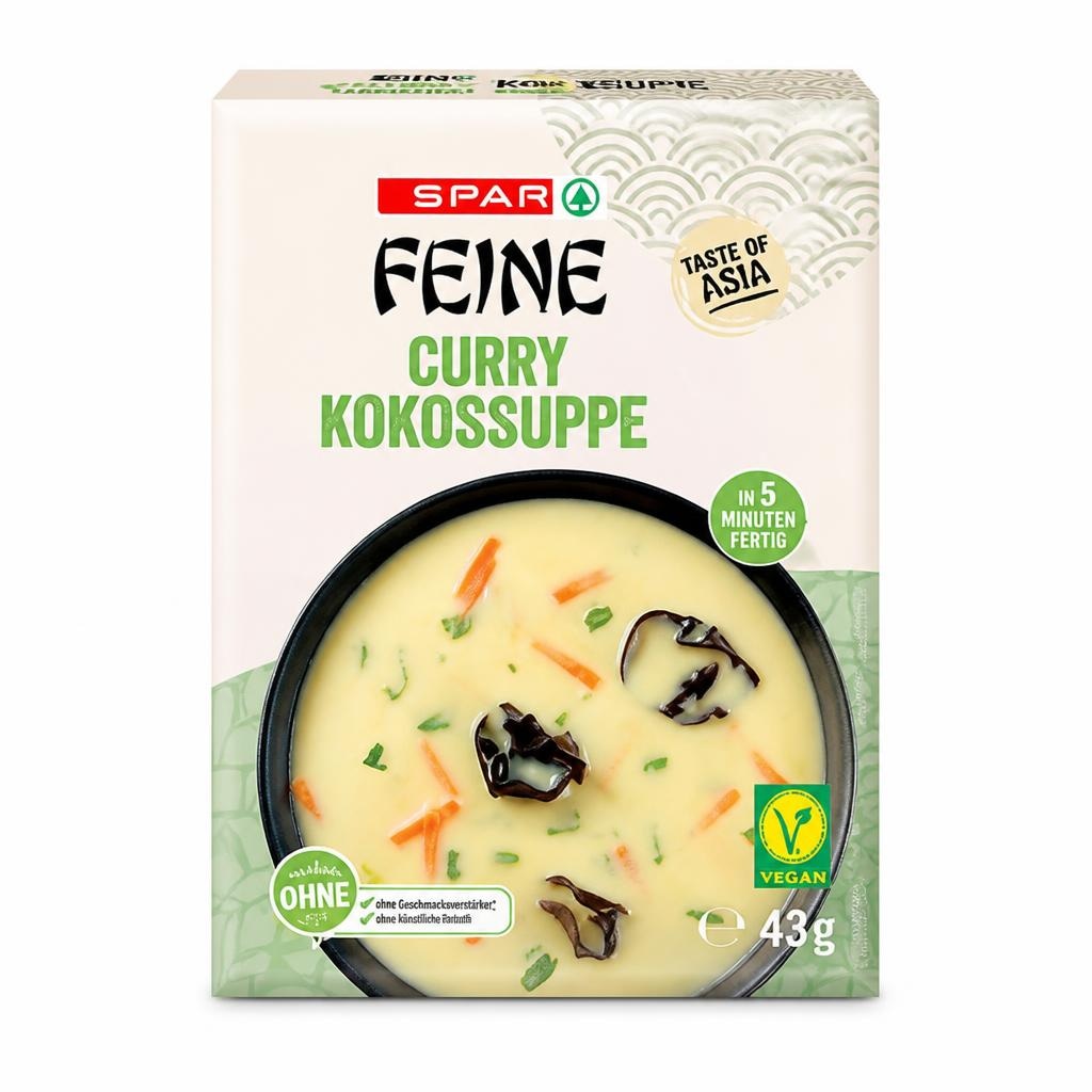 SPAR Feine Curry Kokossuppe 40g - Akcija u trgovini Spar