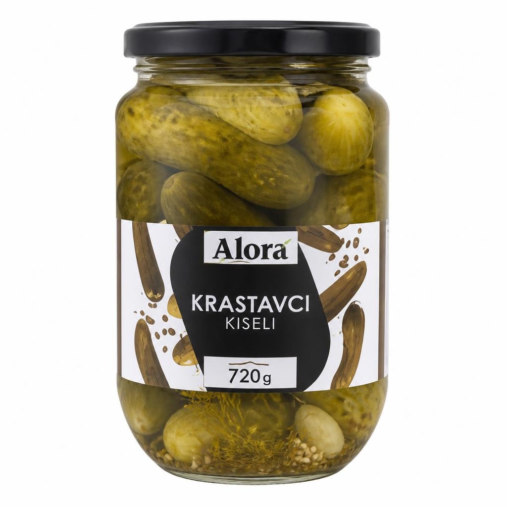 Alora Krastavci 720 g - Akcija u trgovini Trgovina Krk