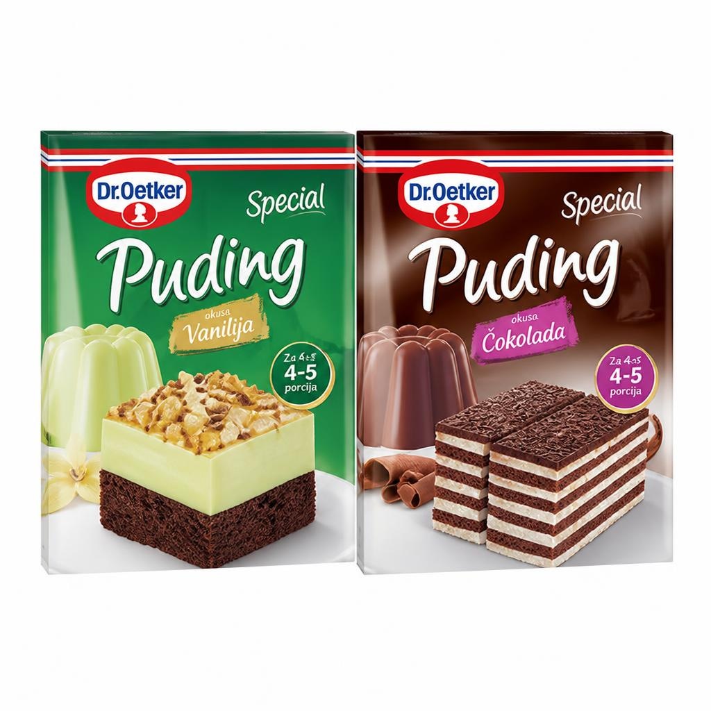 Dr.Oetker mješavina za puding 80 g ili 100 g Akcija u trgovini Tommy