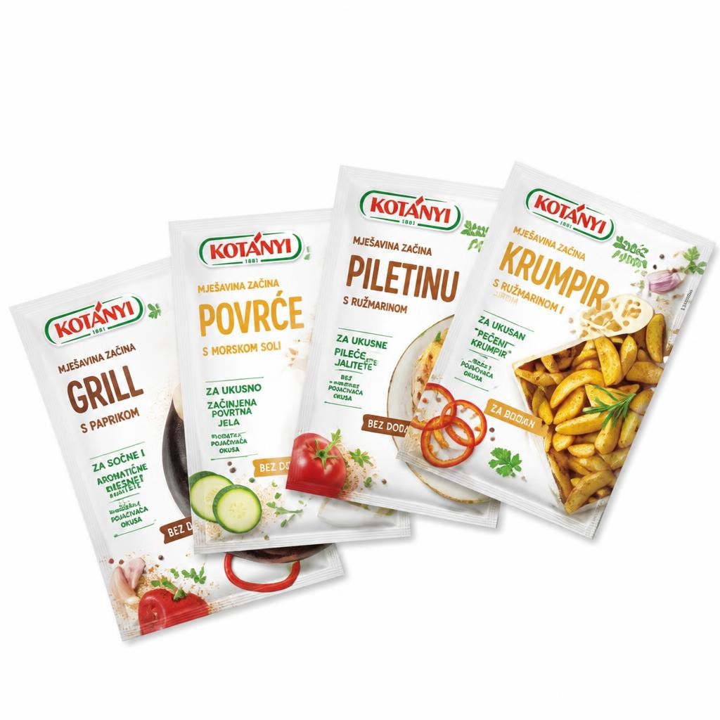 Kotányi mješavine začina Akcija u trgovini Konzum