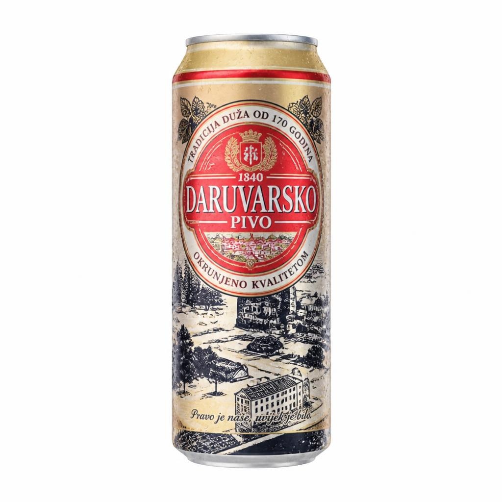Daruvarsko pivo 0,5 l Akcija u trgovini Pevex