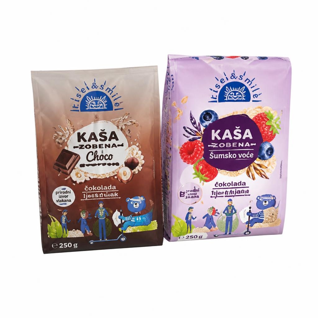 Rise&Smile zobene kaše Akcija u trgovini Konzum